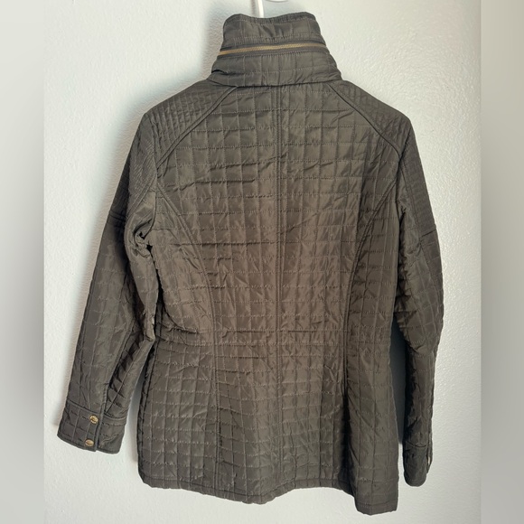 Michael Kors Quilted Zip-Up Jacket with Gold Hardware - XS - Picture 3 of 9